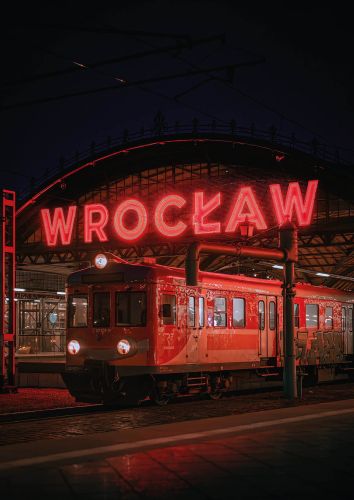 Main Station in Wrocław