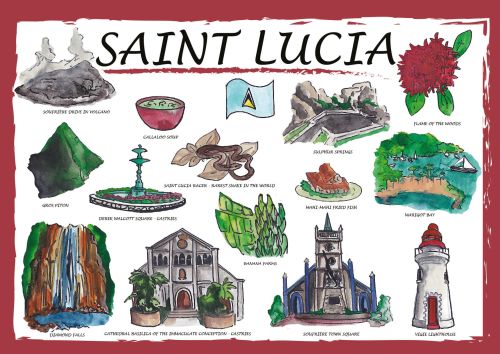 Countries of the World: Saint Lucia