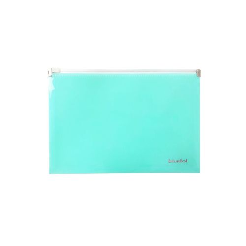 Zipper folder - A5 - pastel green