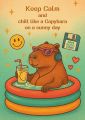 Keep Calm and Chill Like Capybara