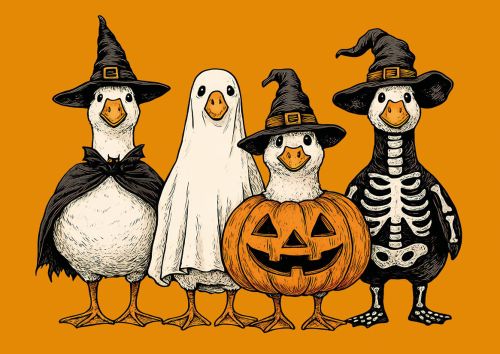 Halloween Goose