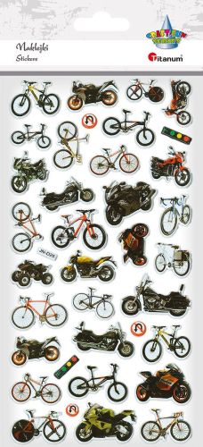 Stickers: Motorcycles and bicycles