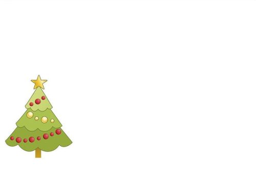 Envelope B6 Christmas