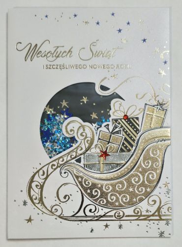 Folded card - Christmas
