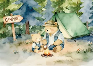 Bear camping