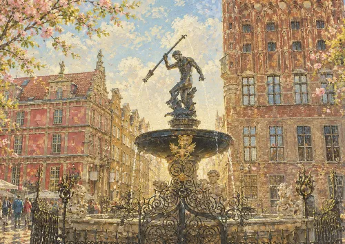 Neptune's Fountain, Gdańsk