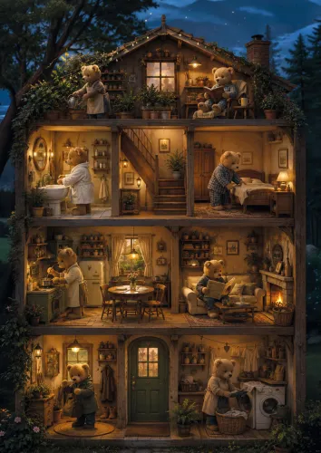 The Bears' Little World