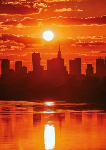 Warsaw Sunset