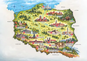 Poland UNESCO Map