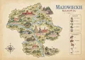 Map of Mazovia