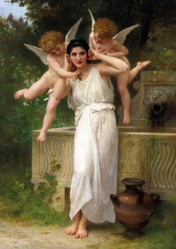 William-Adolphe Bouguereau - Youth