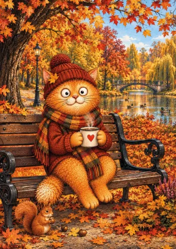 Autumn Cat