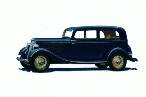 Ford V-8 De Luxe 2-door Sedan 1934