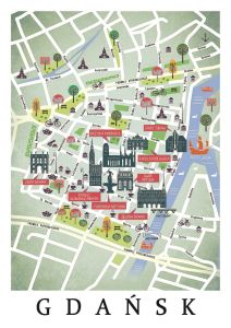 Map: Gdańsk