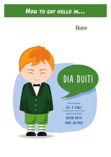 How to say hello in... Irish