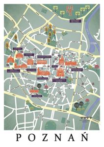 Map: Poznań