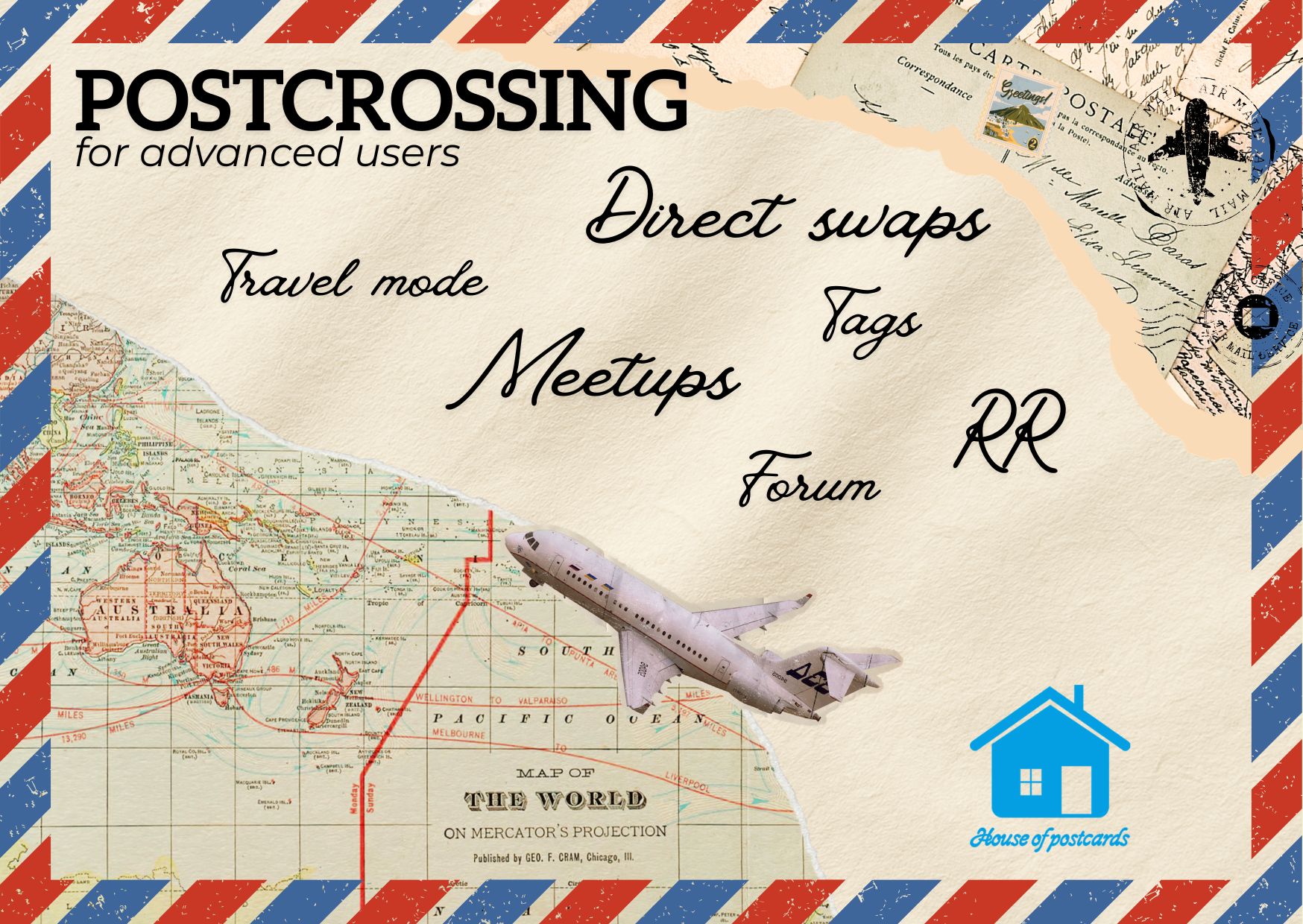 3 postcrossing fo advantage users